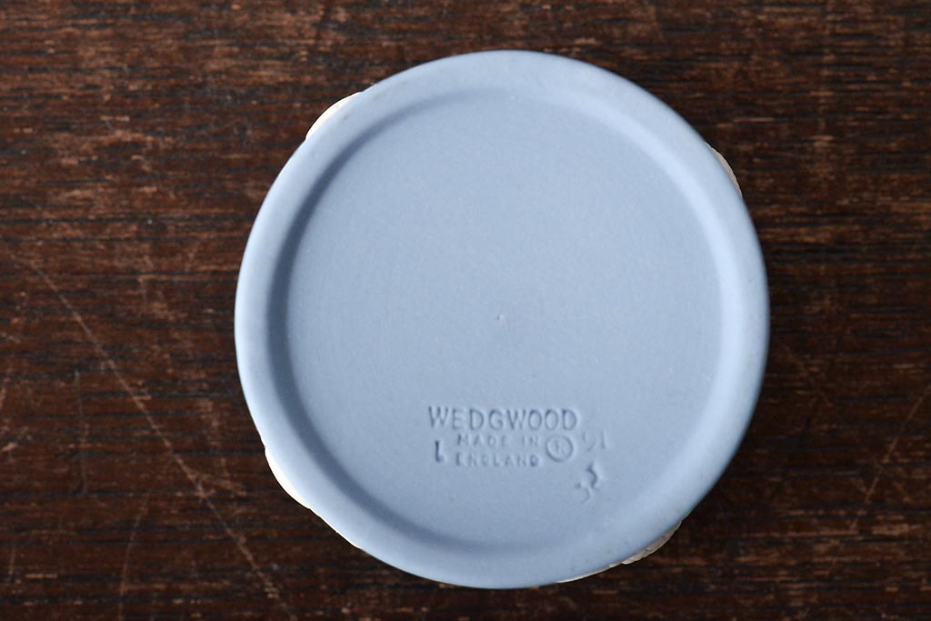 ウェッジウッド　WEDGWOOD　ジャスパー4点(プレート、小物入れ、小皿、大皿、洋食器)(R-046477)