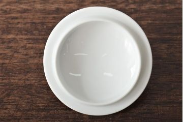 十三代　酒井田柿右衛門　花鳥文湯呑一対(茶碗、和食器、蓋付き)(R-046478)