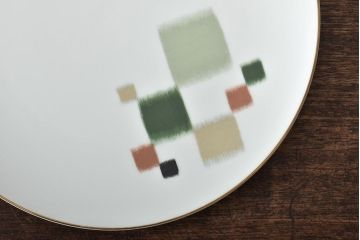 昭和レトロ　古いノリタケ　Noritake　急須・皿8枚(プレート、中皿、大皿、洋食器)(R-046481)