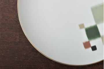 昭和レトロ　古いノリタケ　Noritake　急須・皿8枚(プレート、中皿、大皿、洋食器)(R-046481)