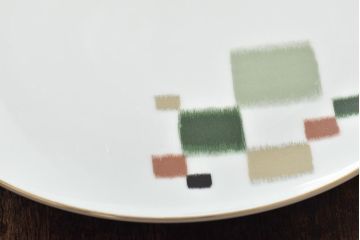 昭和レトロ　古いノリタケ　Noritake　急須・皿8枚(プレート、中皿、大皿、洋食器)(R-046481)