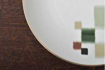 昭和レトロ　古いノリタケ　Noritake　急須・皿8枚(プレート、中皿、大皿、洋食器)(R-046481)