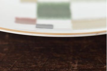 昭和レトロ　古いノリタケ　Noritake　急須・皿8枚(プレート、中皿、大皿、洋食器)(R-046481)