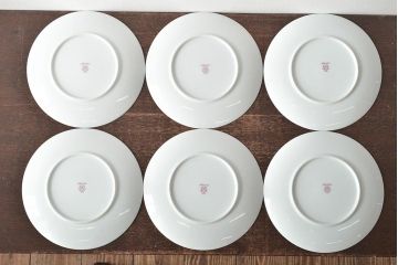 昭和レトロ　古いノリタケ　Noritake　急須・皿8枚(プレート、中皿、大皿、洋食器)(R-046481)