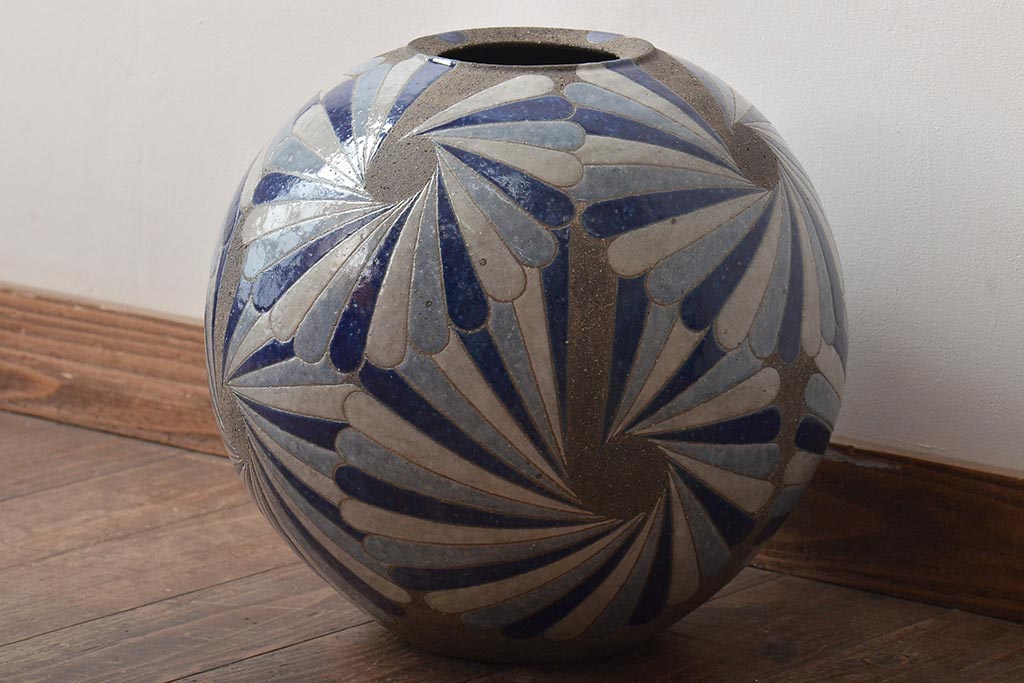 益子焼【矢内齊】花瓶　師　加守田章二 公式】アンティーク家具ラフジュ工房商品詳細ページ矢内斎 彩色