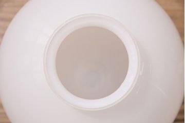 アンティーク照明　昭和中期　シンプルな球体の天井照明(吊り下げ照明、ペンダントライト)(R-046502)