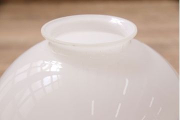 アンティーク照明　昭和中期　シンプルな球体の天井照明(吊り下げ照明、ペンダントライト)(R-046502)