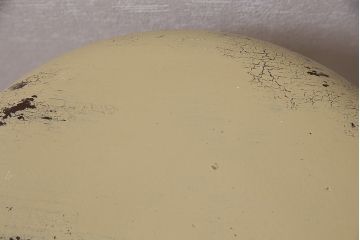 アンティーク家具　昭和初期　優しげな色合いのレトロなペイントスツール(椅子、木製チェア)(R-046503)