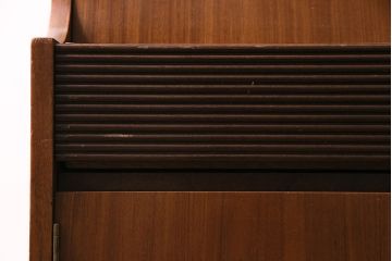 ヴィンテージ家具　北欧　デンマーク　チーク材　ライティングビューロー(デスク、机、在宅ワーク、在宅用ビンテージ)(R-046505)