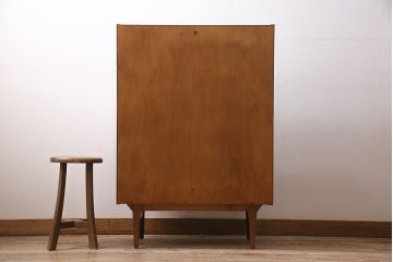 ヴィンテージ家具　北欧　デンマーク　チーク材　ライティングビューロー(デスク、机、在宅ワーク、在宅用ビンテージ)(R-046505)