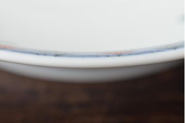 十四代　酒井田柿右衛門　染錦　カップ&ソーサー2客(R-046522)