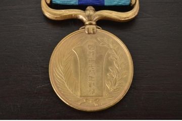 当時物　功七級金鵄勲章など6点(五等瑞宝章、速射砲徽章)(R-046540)