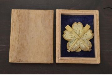 当時物　功七級金鵄勲章など6点(五等瑞宝章、速射砲徽章)(R-046540)