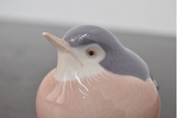 デンマーク　ロイヤルコペンハーゲン　Royal Copenhagen　小鳥　フィギュリン　置物(R-046565)