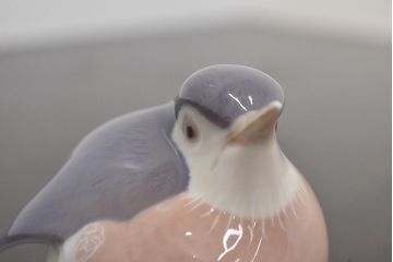 デンマーク　ロイヤルコペンハーゲン　Royal Copenhagen　小鳥　フィギュリン　置物(R-046565)