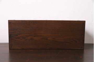 アンティーク家具　昭和中期　栓材　味わい深い木色が魅力的なブックスタンド(本立て)(R-046594)