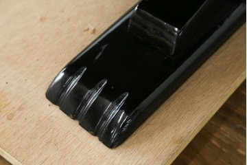 イギリスヴィンテージ　高級感あるバルボスレッグのダイニングテーブル　(R-046607)