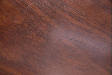 中古　民芸家具　カリン無垢材　花梨　木の味わいを楽しめる贅沢な座卓(ローテーブル)(R-046613)