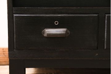 アンティーク家具　当店リメイク　和モダンなローボード(テレビ台、テレビボード、戸棚)(R-046617)