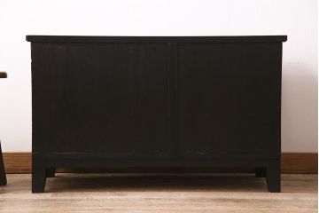 アンティーク家具　当店リメイク　和モダンなローボード(テレビ台、テレビボード、戸棚)(R-046617)