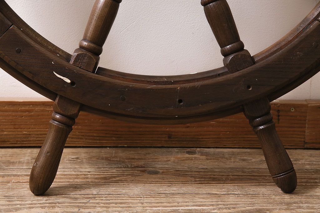 船舵　ラット　操舵　船舶用　アンテークビンテージ 船舵 ラット 操舵 船舶用 アンテークビンテージ