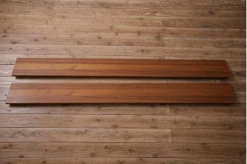 ヴィンテージ家具　北欧　デンマーク　Torring　チーク材　ぬくもり溢れる雰囲気が魅力のビンテージベッドフレーム(R-046626)