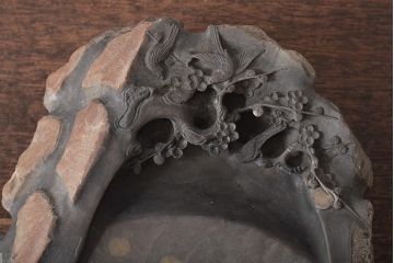 乙未秦咢生　瑞渓名硯(中国書道具)(R-046635)