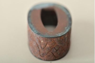 古い縁頭など14点(目貫、刀装具、彫金武具)(R-046641)