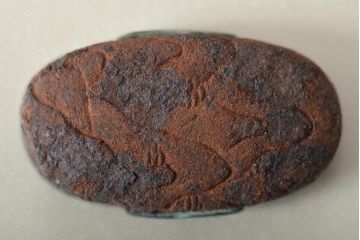 古い縁頭など14点(目貫、刀装具、彫金武具)(R-046641)