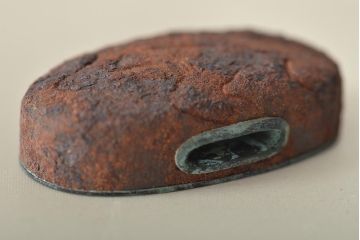 古い縁頭など14点(目貫、刀装具、彫金武具)(R-046641)