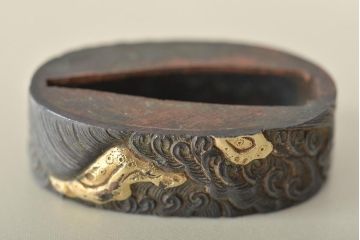 古い縁頭など14点(目貫、刀装具、彫金武具)(R-046641)