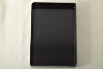 輪島塗　子舟作　柿の図蒔絵文庫(硯箱、文箱、木製漆器)(R-046643)