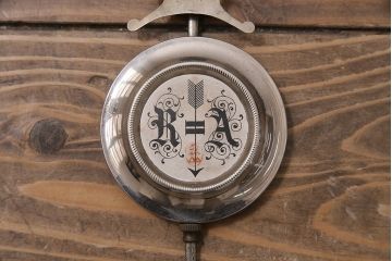 アンティーク時計　大正期　精工舎(SEIKOSHA、セイコー)　ゼンマイ式　スリゲル型　シックな雰囲気漂う掛け時計(古時計、柱時計、座敷時計)(R-046657)