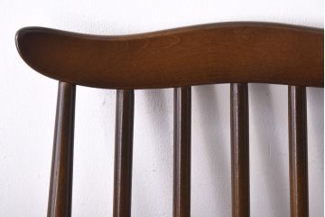 ヴィンテージ家具　イギリスビンテージ　ERCOL(アーコール)　ゴールドスミス　クッション付きダイニングチェア(椅子、ハイバックチェア)(R-046661)