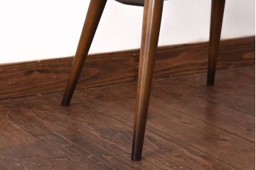 ヴィンテージ家具　イギリスビンテージ　ERCOL(アーコール)　ゴールドスミス　クッション付きダイニングチェア(椅子、ハイバックチェア)(R-046661)