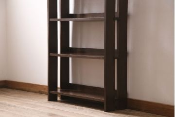 【ご成約品】レトロ家具　ナラ材　本棚(R-046665)