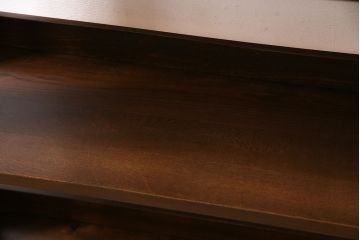 【ご成約品】レトロ家具　ナラ材　本棚(R-046665)