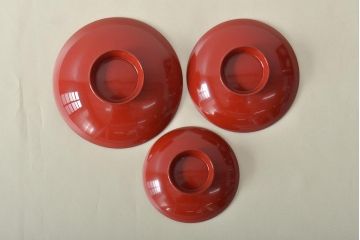 輪島塗　五島屋　木製蒔絵　屠蘇器　共箱(杯台、銚子、金彩)(R-046670)
