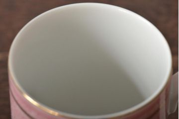 GUCCI(グッチ)　ブルー・イエロー・ピンク　マグカップ3個(カップ柄、金彩)(R-046671)