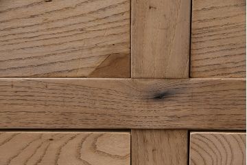 アンティーク家具　昭和初期　ストリップド(剥離)　特大サイズ!素朴な木味が魅力の引き出し付きサイドボード(本棚、収納棚)(R-046683)