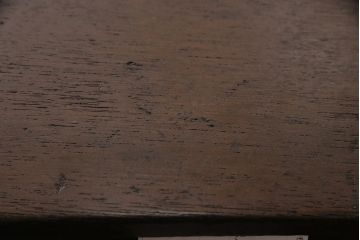 アンティーク家具　昭和中期　ラワン材　小振りなサイズが可愛いレトロな文机(花台、飾り台)(R-046686)