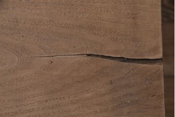 アンティーク家具　昭和中期　ストリップド(剥離)　栗材　ナチュラルな雰囲気が魅力の文机(ローテーブル、センターテーブル)(R-046687)