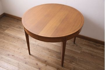 ヴィンテージ家具　イギリス製　モダンなエクステンションテーブル(ダイニングテーブル、拡張式、2人掛け、6人掛け、ビンテージ)(R-046688)