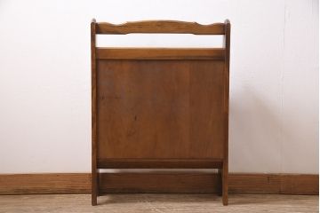 ヴィンテージ家具　カリモク　シックな空間にも馴染むスリッパラック(スリッパ立て、ビンテージ)(R-046695)