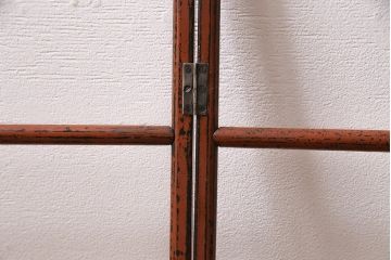 アンティーク家具　昭和中期　鎌倉彫り　和の趣を演出する小さな衣桁(タオル掛け)(R-046696)