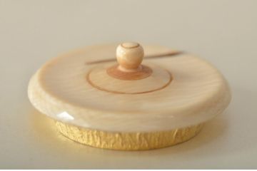 石田陶春作　丹波茶入　千代の栄　尋牛斎　共箱(茶道具)(R-046715)