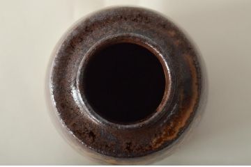 石田陶春作　丹波茶入　千代の栄　尋牛斎　共箱(茶道具)(R-046715)