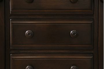 ヴィンテージ家具　イギリスビンテージ　ERCOL(アーコール)　Old Colonial(オールドコロニアル)　気品と風格が漂うカップボード(収納棚、食器棚)(R-046720)