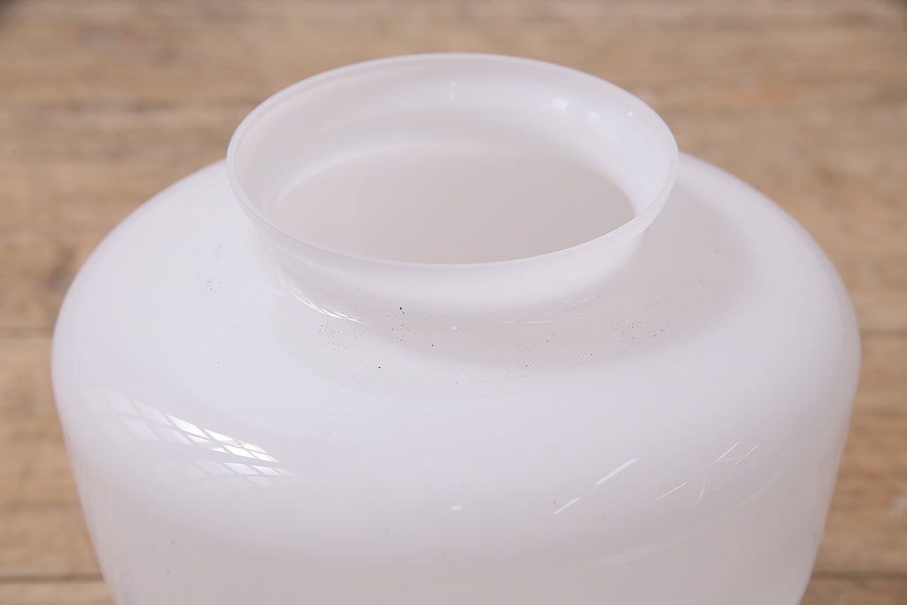 アンティーク照明　昭和中期　ころんとしたフォルムのレトロなペンダントライト(天井照明)(R-046728)