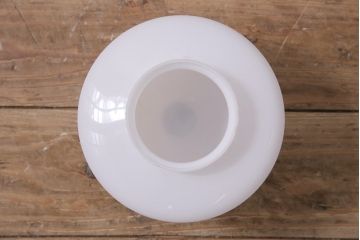 アンティーク照明　昭和中期　ころんとしたフォルムのレトロなペンダントライト(天井照明)(R-046729)